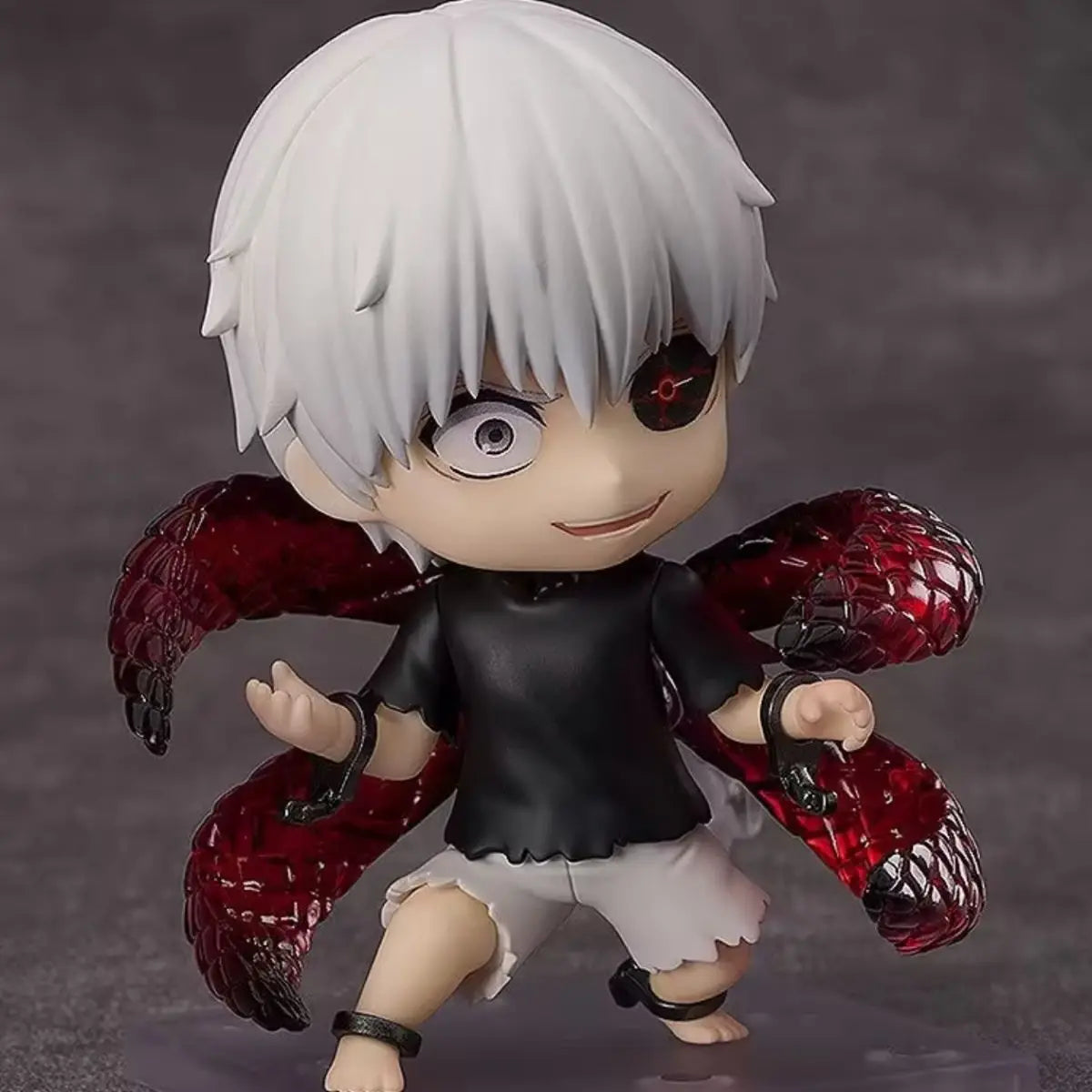 New 10cm Anime Kaneki Ken Q version kawaii joint mobility Action Figure PVC Model Toys doll Desk Decor Collectible Gifts boxed
