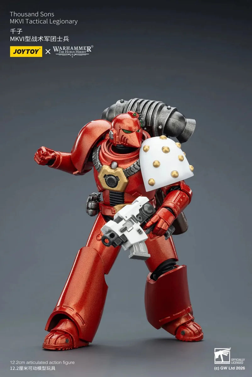 JOYTOY Warhammer 40000/40k The Horus Heresy Thousand Sons MKVI Tactical Legionary Action Figure Doll Decoration Collection Model
