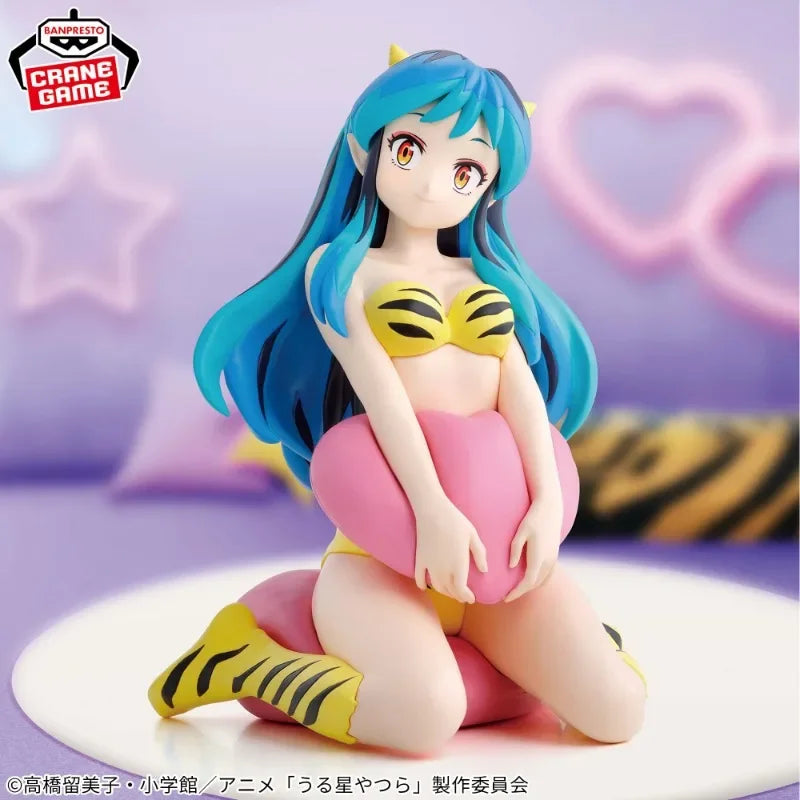 В наличност Оригинална фигурка BANDAI BANPRESTO Urusei Yatsura Lum Lamu Invader Relax Time Vol.3 Аниме Фигурка Играчки PVC Модел Колекция Подарък