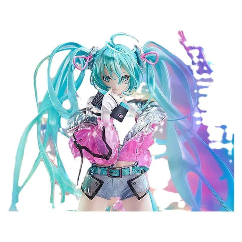 24 cm Hatsune Miku Anime Figur Hatsune Miku Actionfigur Fashion Girl Figur PVC Erwachsenensammlung Modell Puppenspielzeug