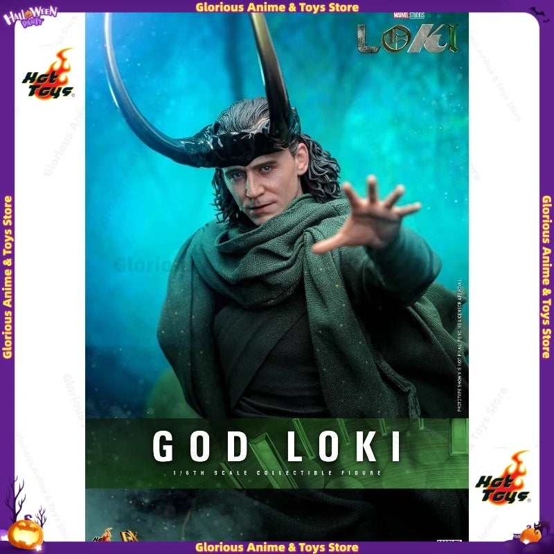 In Stock HOTTOYS HT DX40 Loki 2 God Loki GOD LOKI Rubber Hair Edition Mobile Model Gift Collection