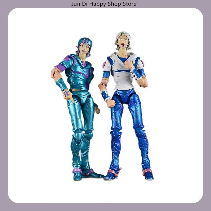 JoJo's Bizarre Adventure Jonathan Joestar Steel Ball Run Articulated Figure Model Statue Collectible Decoration Ornament Toy Gif