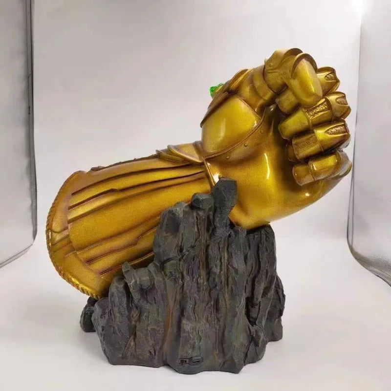 The Avengers Figure Thanos Infinity Gauntlet Anime Collection Resin Model Desktop Ornament Decorations Holiday Gift Children Toy