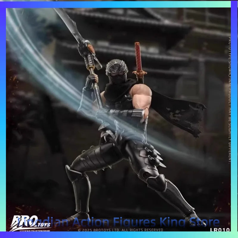 In Stock 1/12 BROTOYS LR010 Ninja Assassin Hayabusa Ninja Gaiden Action Figure Model Collectible Ornament Toys Gift