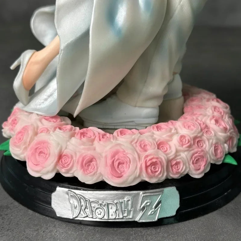 Neu Dragon Ball Z Son Goku Figur Chichi Hochzeit Version 31cm Pvc Figur Modell Spielzeug Statue Sammlung Ornament Paar Hochzeit