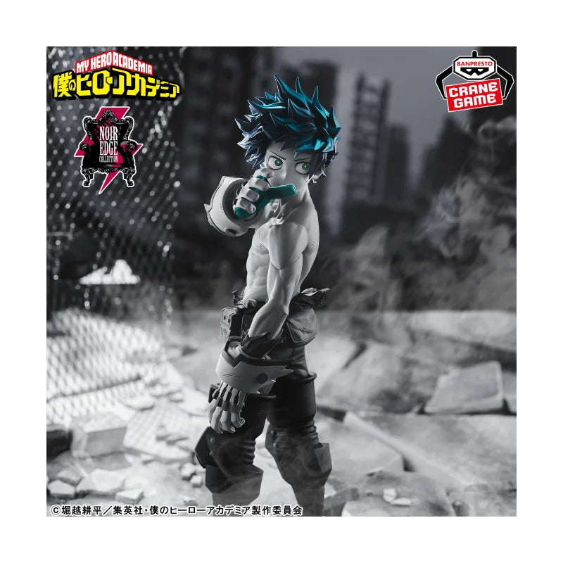 [Genuine Original] Bandai Banpresto My Hero Academia Noir Edge Collection Izuku Midoriya In Stock PVC Anime Figure Model Toys