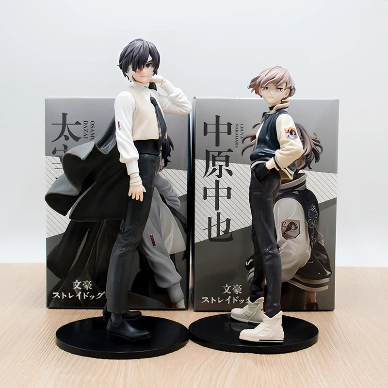 18cm POP UP PARADE Bungo Stray Dogs Nakahara Chuuya Anime Figure Osamu Dazai Action Figure Edogawa Rampo Figurine Model Doll Toy