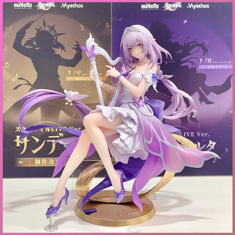 MYETHOS GIFT Honkai Star Rail Xia Die Star Rail LIVE Ver 18.7cm PVC ABS Painted Collectible Figure Gift Decor Model kit original