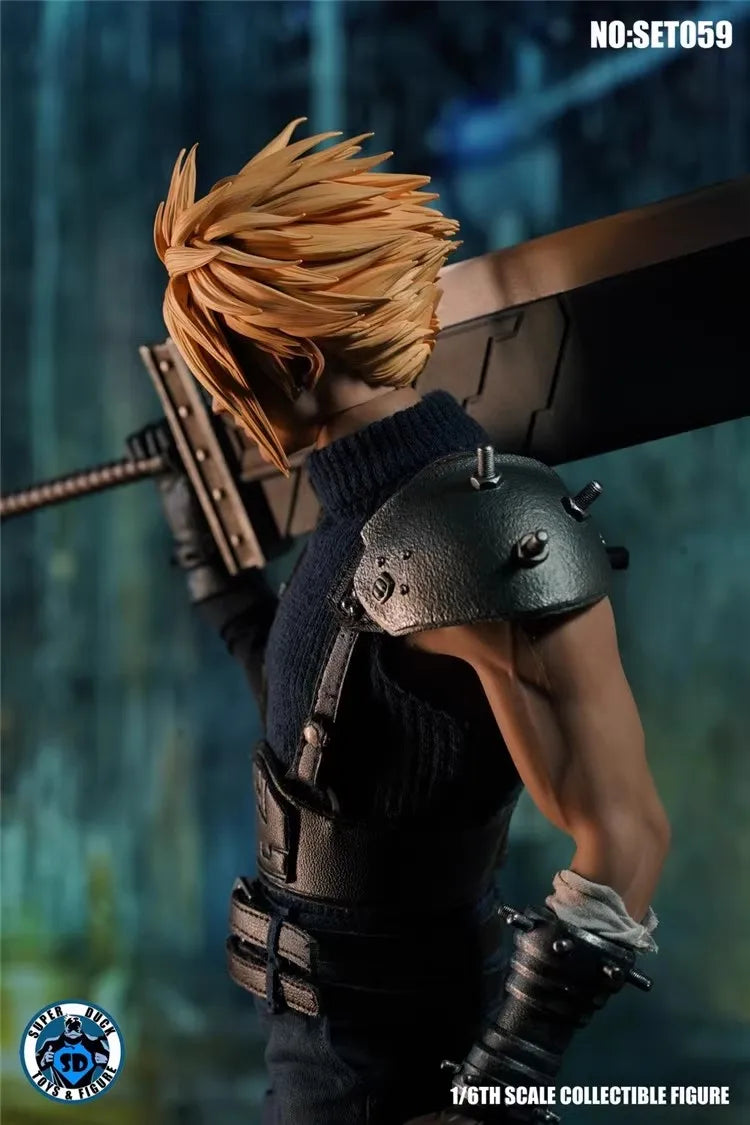 SUPER DUCK SET059 1/6 Soldier Fantasy Cloud Head Sculpt Clothing Accessory Set Fit 12'' Action Figure Model Toys In Stock
