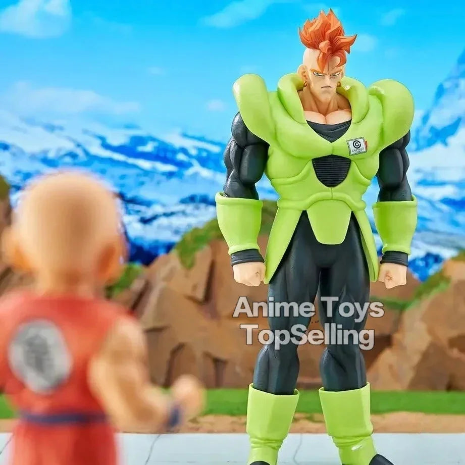 29 см/11,42 инча Аниме Dragon Ball Z ANDROID 16 фигурки екшън фигурки PVC статуетка колекция модели играчки подаръци