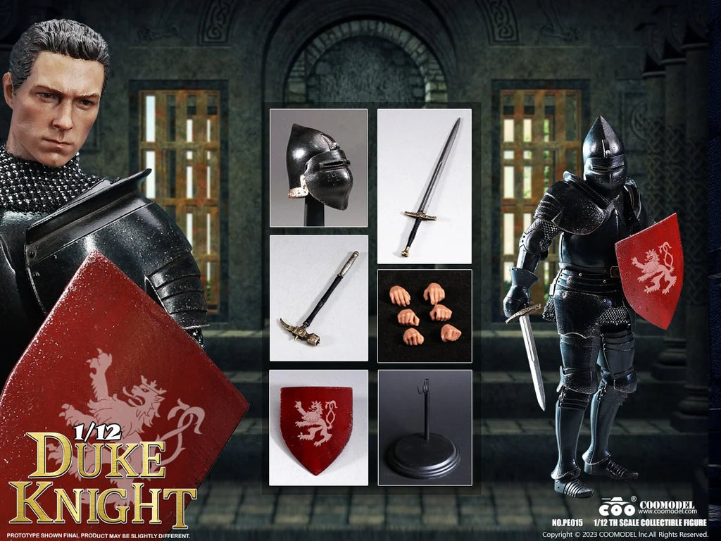 COOMODEL 1/12 Soldier PE014 Earl Knight PE015 Duke Knight PE016 Guard Knight 16cm 6'' Action Figure Doll Model Toy In Stock