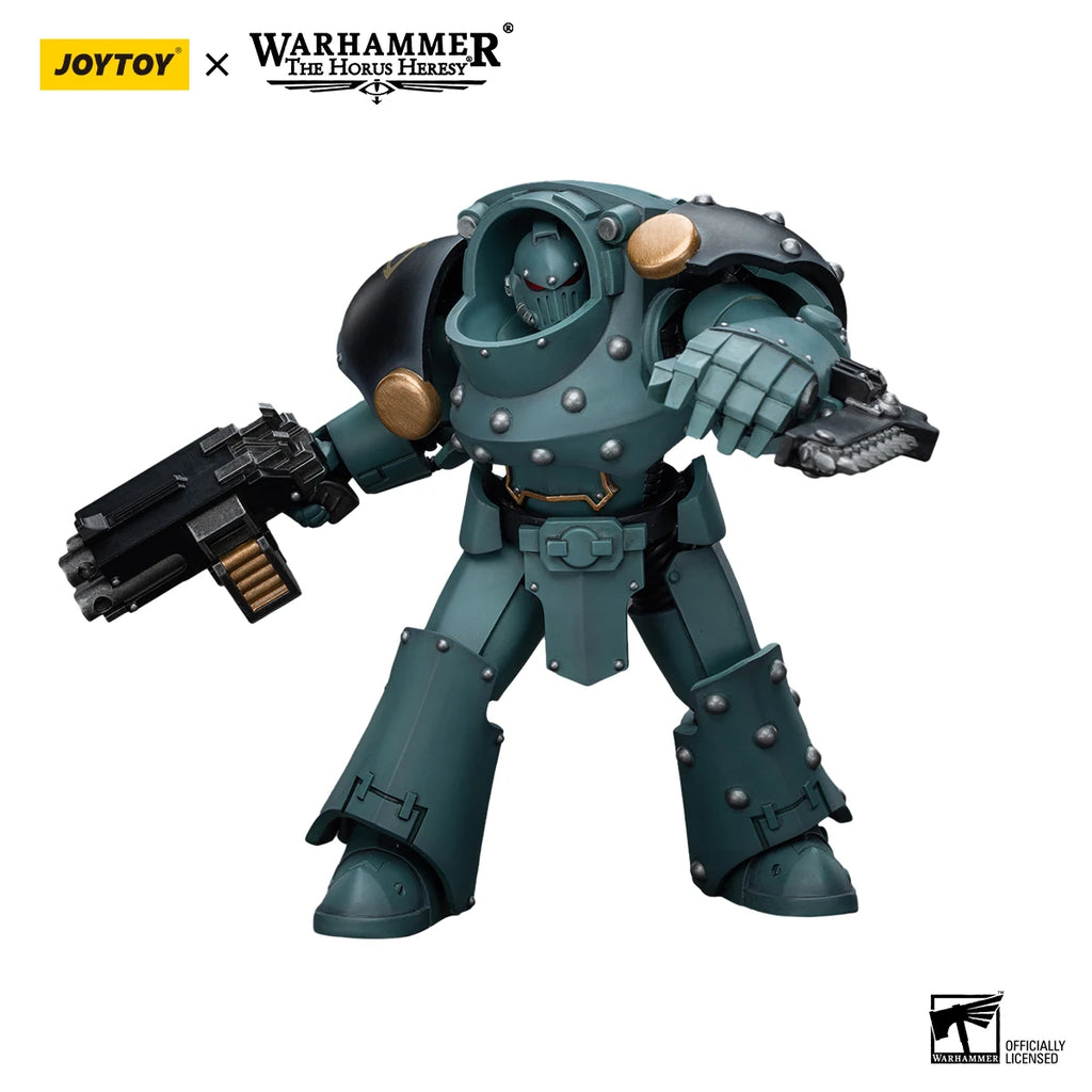 JOYTOY Warhammer 40K 1/18 Action Figure Sons Of Horus Tartaros Terminator Squad Anime figures Toys Model