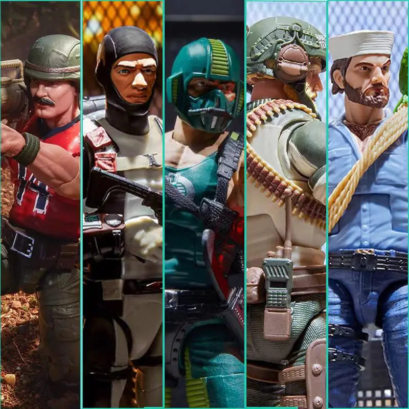 2025 Hasbro Gijoe Classified Series Anime Action Figure Collection G.L.Joe Figurine 20cm Gl Joe Snake Eyes Toy Surprise Kid Gift