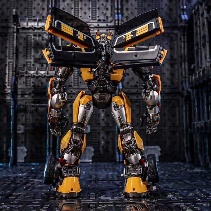 【New】Transformation Toy W-01 W-01 Bee Movable Robot Model Alloy Version Car Model Toy Gift Collection  [Spot Goods]