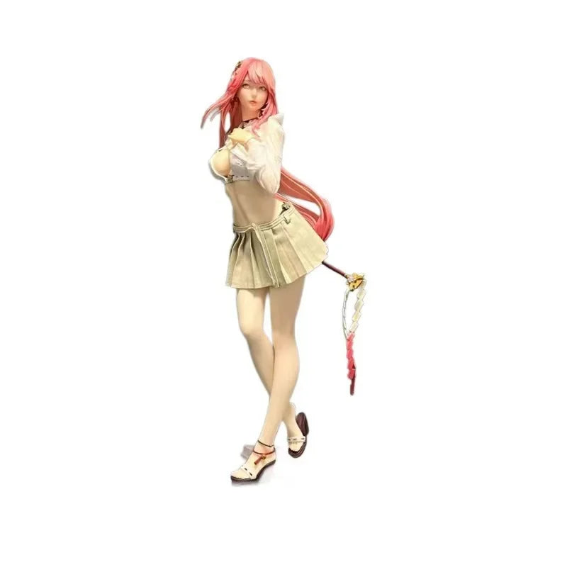 Yae Miko Anime Figure Swimsuit Statue Boxed Shockproof Desktop Decor Collection Doll Toy Premium Gift For Anime Game Fans