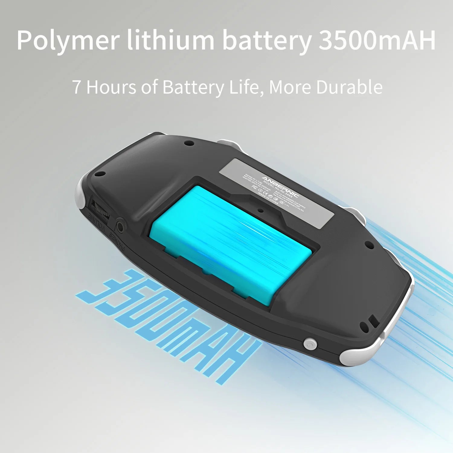 Anbernic Rg 34xx Tragbare Retro-Handheld-Konsole 3,4-Zoll-IPS Vollansicht GBA Nostalgic