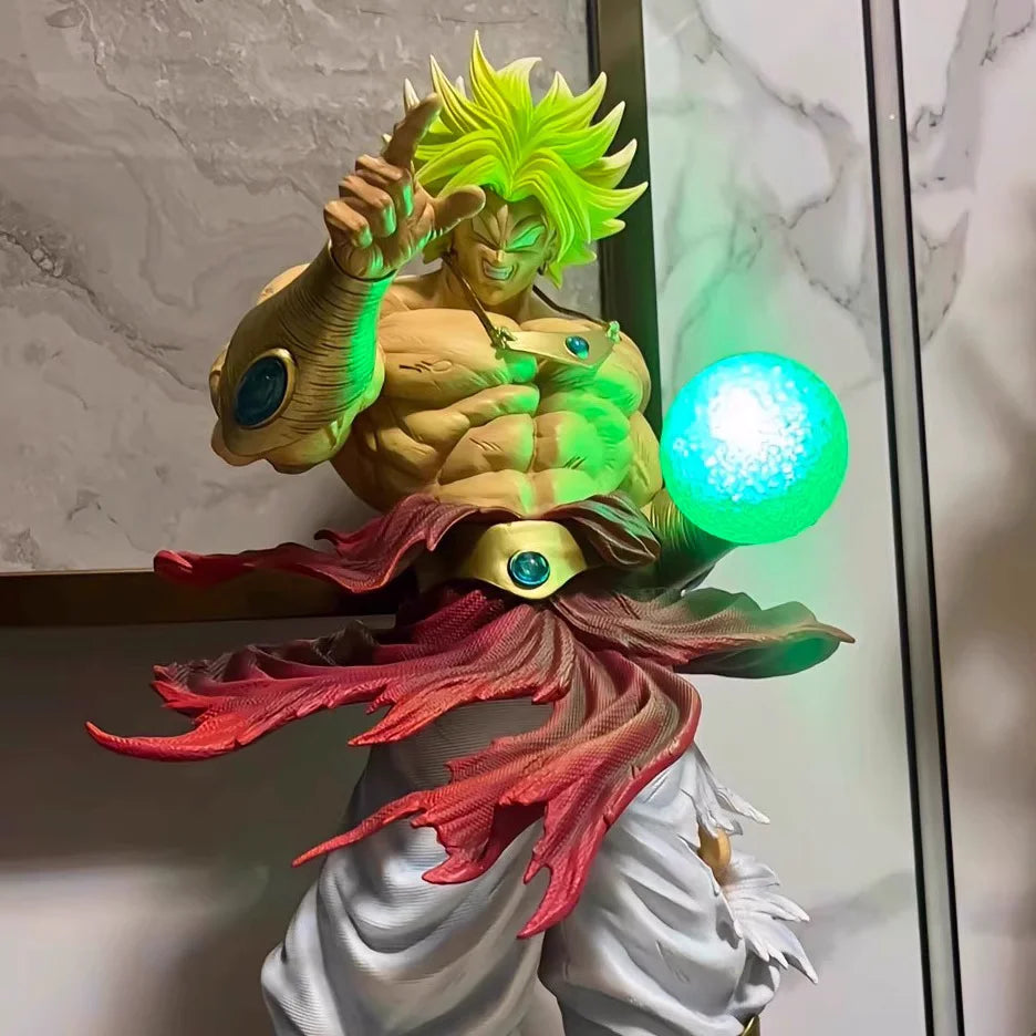 50CM Dragon Ball Brechen Kreis Broly Figur JT Statue Bruder Super Saiyajin GK Statue Modell Ornament Junge Geschenk