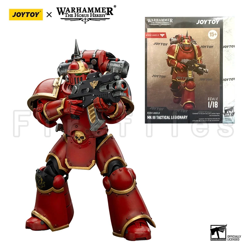 1/18 JOYTOY Action Figure The Horus Heresy MKIII Tactical Legionary Anime Model Toy