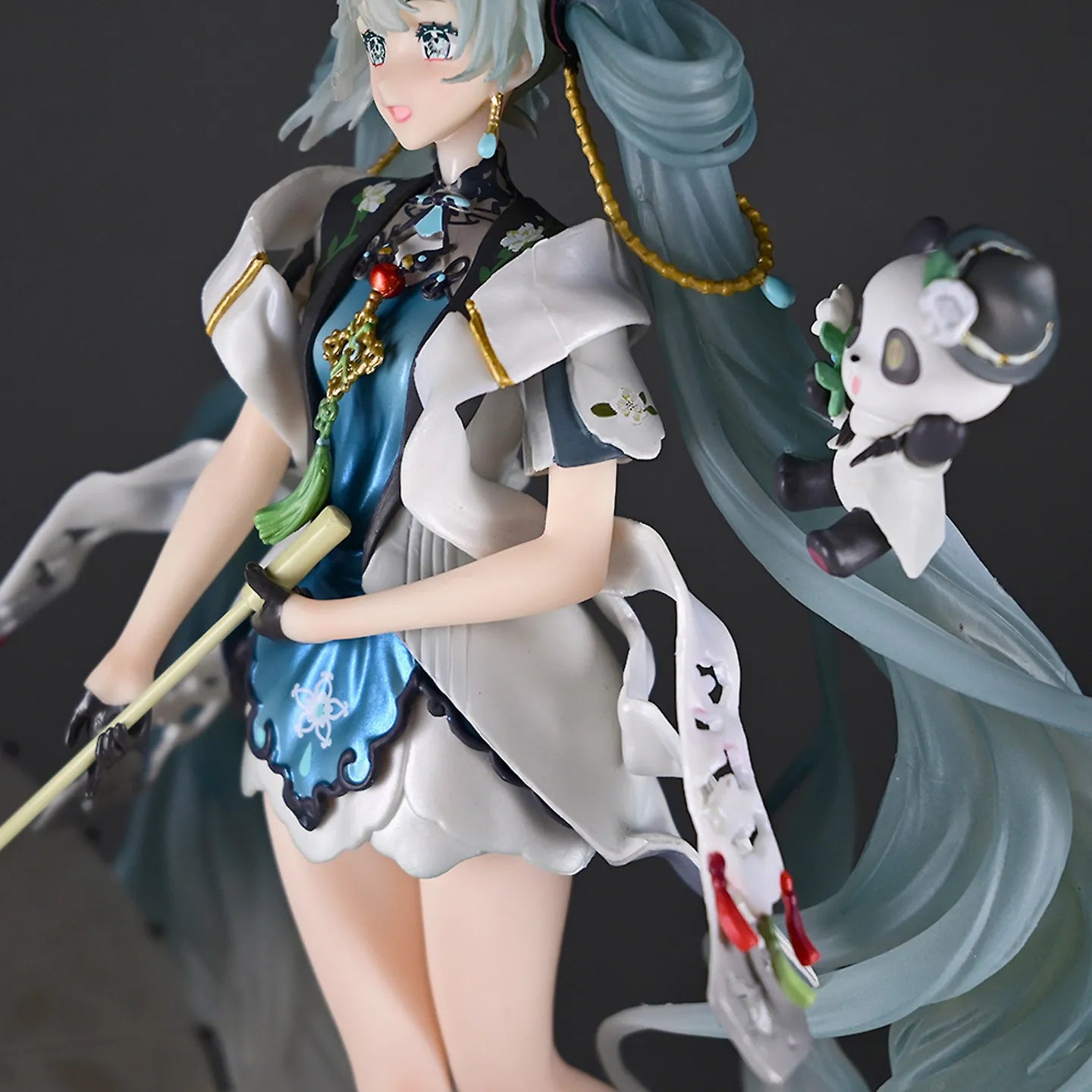 Anime Hatsune Miku Panda Character Seriesdesktop Statue Ornament Exquisite Model Toys Window Display Periphery Collectible Gifts