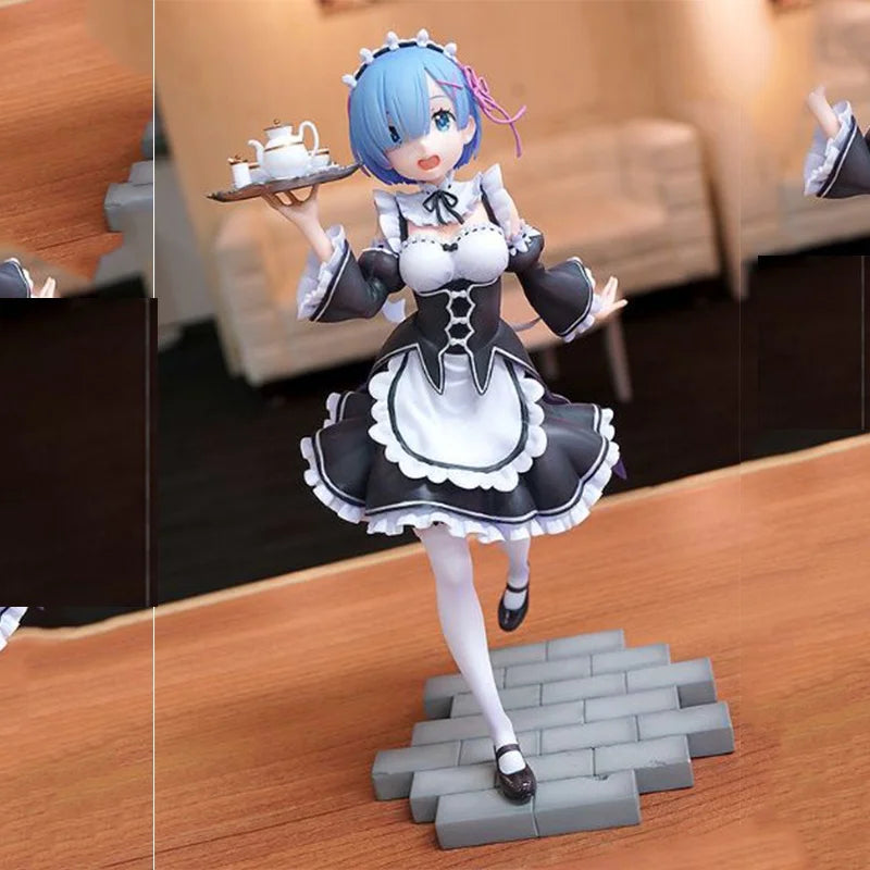 In Stock Genuine GOOD SMILE COMPANY Re:Zero Kara Hajimeru Isekai Seikatsu Rem 1/7 Collection Series Model Cartoon Character