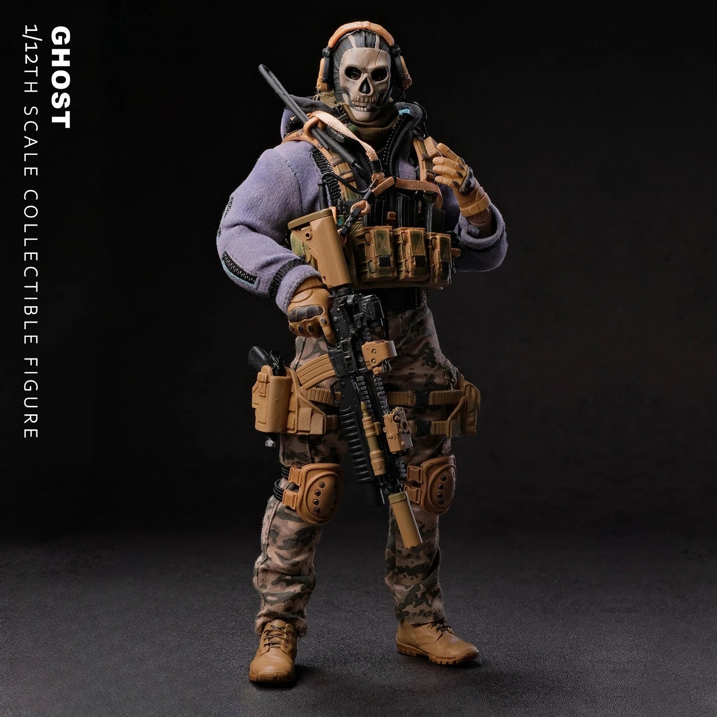 CY7 TOYS 1/12 Action Figure Ghost Warrior Tactical Infantry Anime Figurine Joint Movable Model Toy Decorative Ornaments Gifts