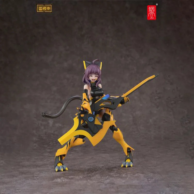 【100%original】Snail Shell TIGER-05-Kuhu Collection Series Model Cartoon Character Garage Kit Action Figure Gifts Toys Model