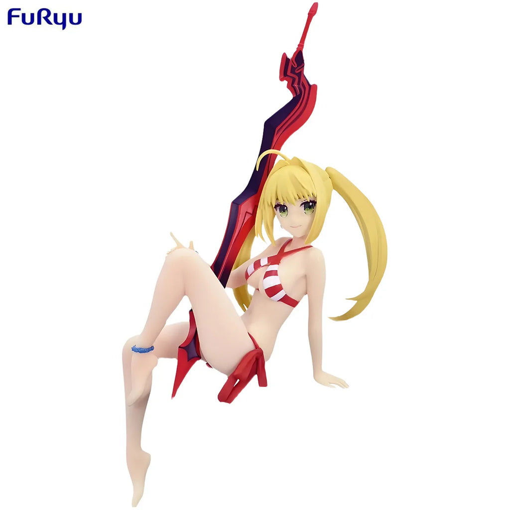 Auf Lager: Original Anime Fate Grand Order Nero Claudius Caster Actionfigur, Sammlerfigur, Modellspielzeug, Geschenk für Kinder
