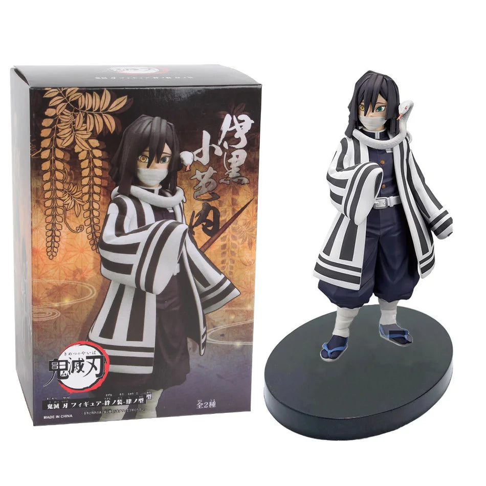 Anime Demon Slayer Kimetsu no Yaiba Figure 15cm Nezuko Tanjirou Mitsuri Shinobu Zenitsu Kyoujurou Action Figural Model Toy Gifts