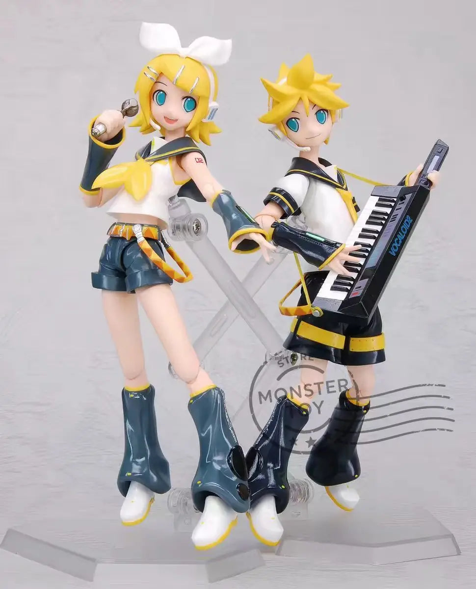 【In Stock】 Figma #020/019 Len Rin MaxFactory Action Figure New Model PVC