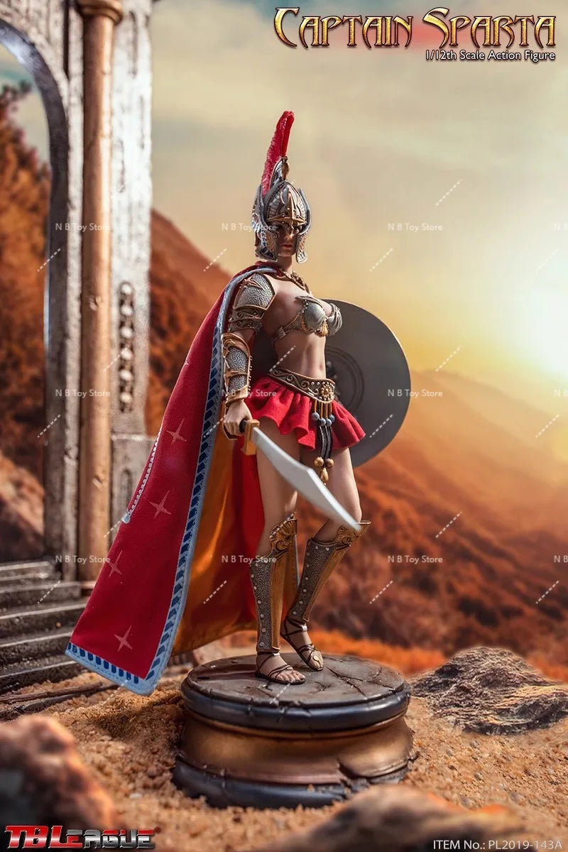 In Stock TBLEAGUE PL2019-143 1/12 SPARTAN WARMING COMMANDING 6 '' Collection Toys