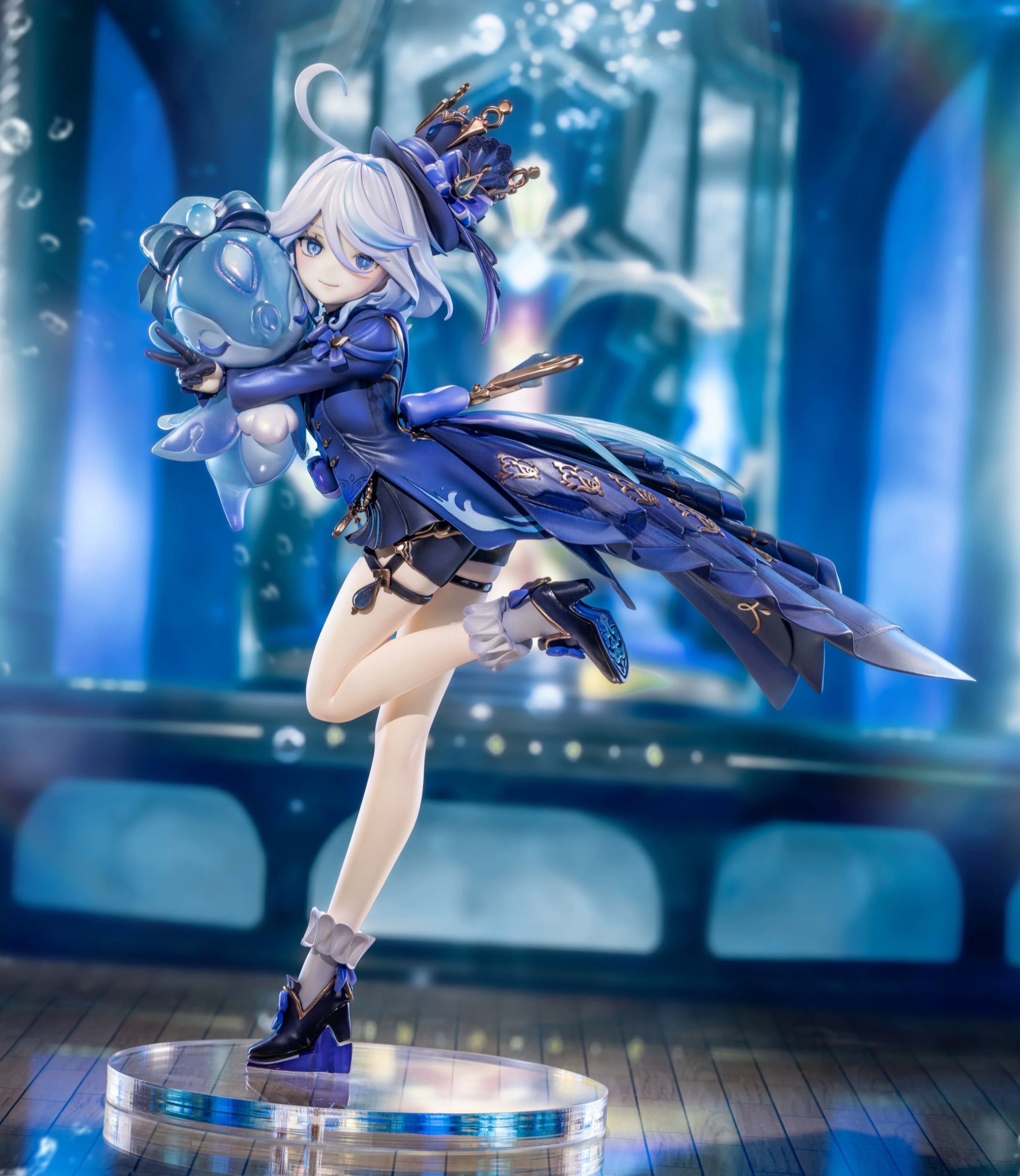 Genshin Impact Furina Imported Quality Exclusive Limited Edition Anime Figure Collectible Toys Action Figure Ornament Dolls Gift