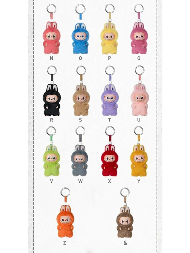 POP MART Labubu The Monsters Pin for Love Series Винилова плюшена висулка Истинска кутия за сляпо играчка за настолна украса Аниме фигурка