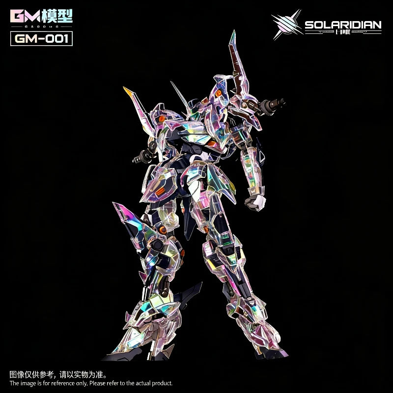 GM-001 Solardian 1/72 EVA Color Assembly Model Kit Action Figures Holographic Mecha Collectible Toy Desktop Ornament Boy Gifts