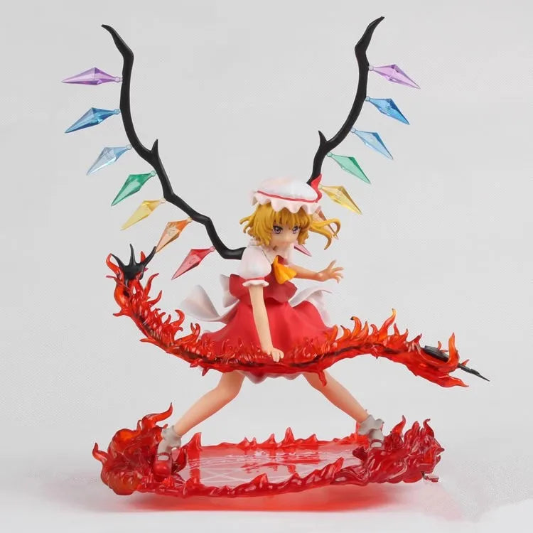 32cm Touhou Project Flandre Scarlet Anime Girl Figure Alter Remilia Scarlet Action Figure Sakuya Izayoi Figurine Model Doll Toys