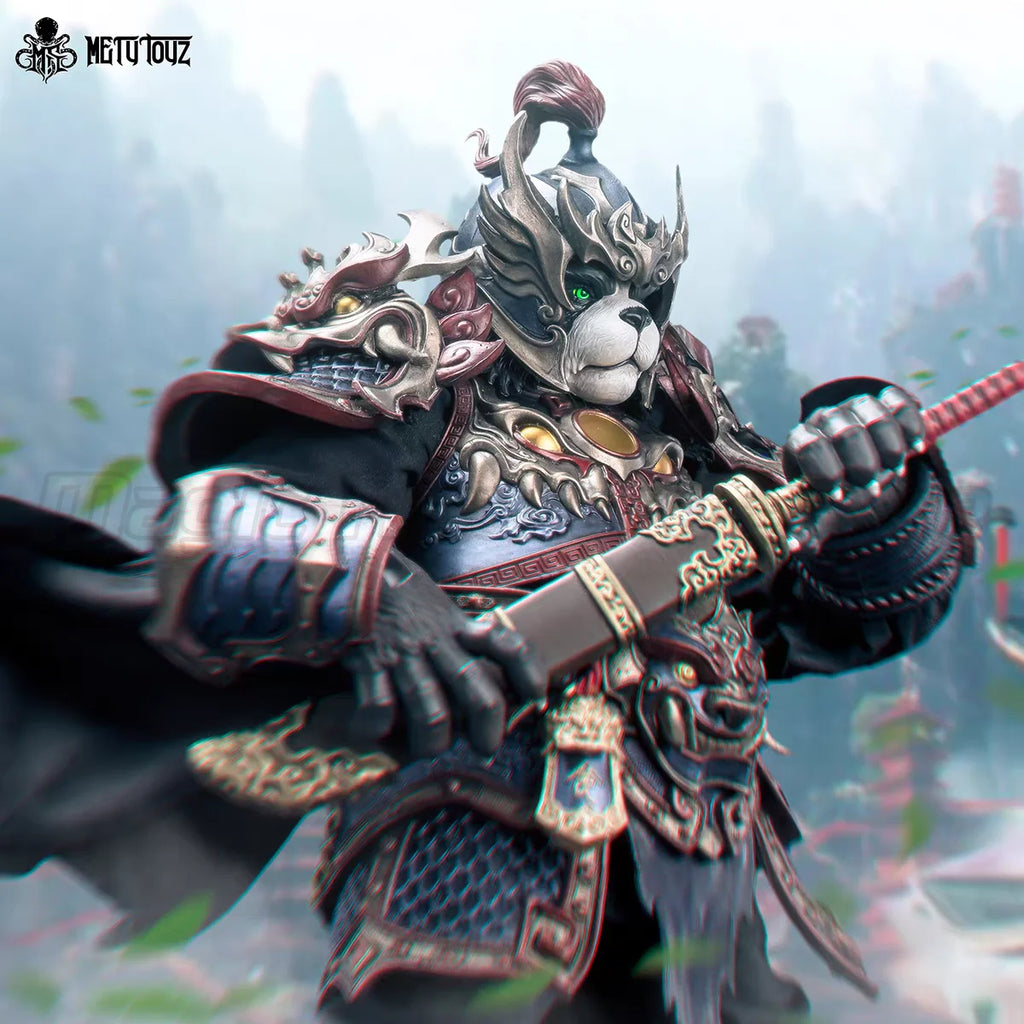 【MT】Original Mety Toyz Adventurer World Pandaren Blue Armor Version 1/12 Action Figure Toy Collection