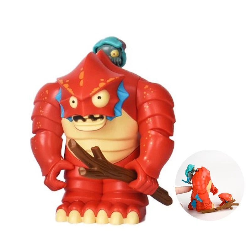 Plants vs. Zombies Toy Gifts Action Figure Roadblock Deep Sea Pirate Giant Zombie Model Dolls Game Shooting Toy Children's Gifts