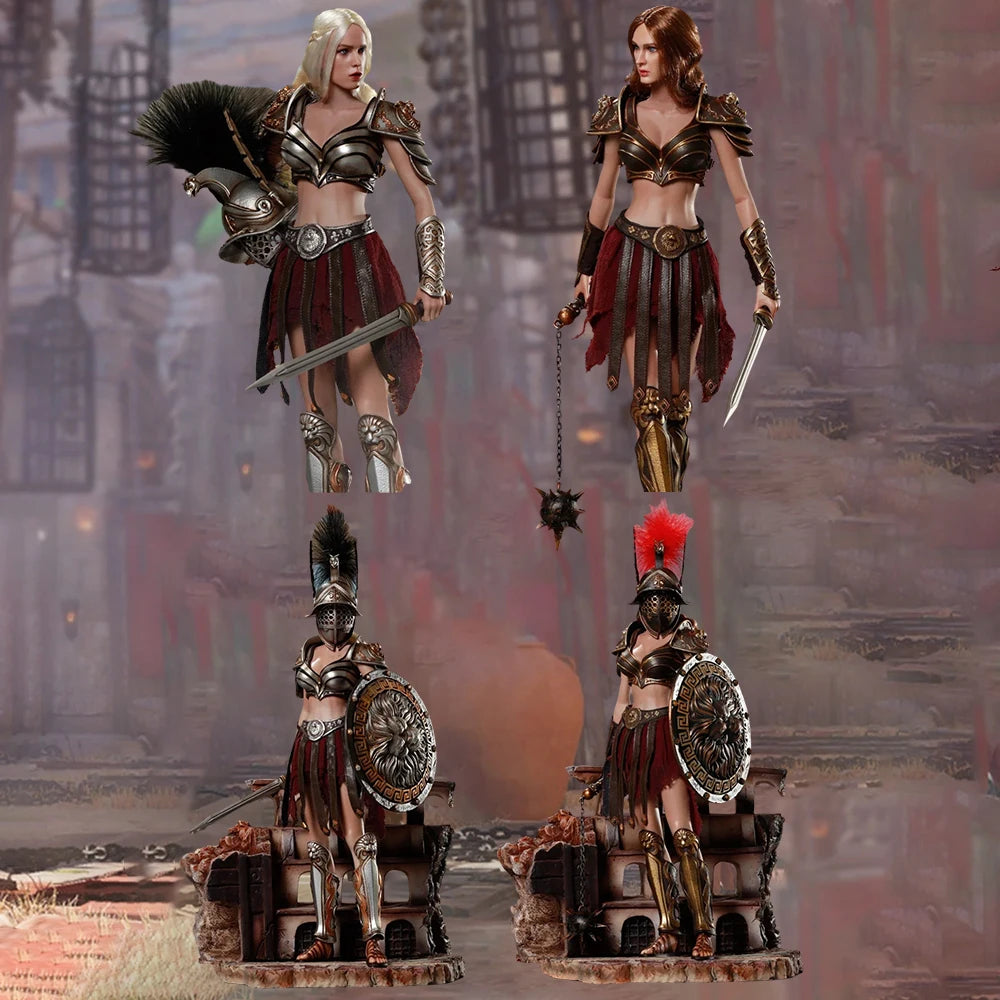 HHMODEL HAOYUTOYS HH18014 HH18015 Imperial Legion Female Warrior Action Figures Figurine Collection Toy gifts Model Ornament