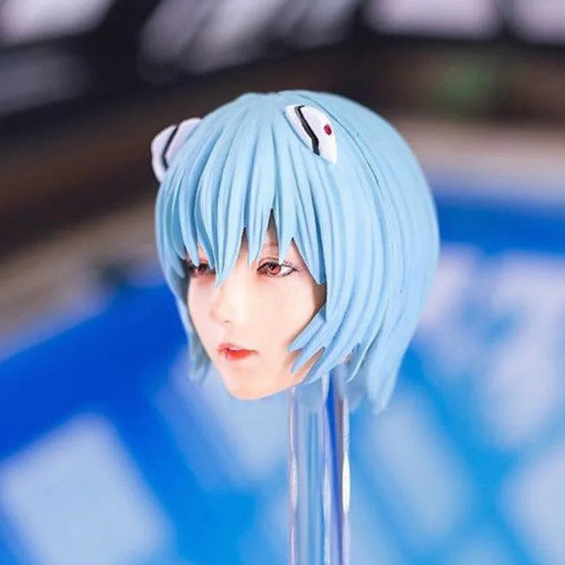 Light Kingdom 1/6 Scale Rei Ayanami Head Sculpt LT005A Collectible Action Figure Accessory For 12 Inch Female Anime Figures