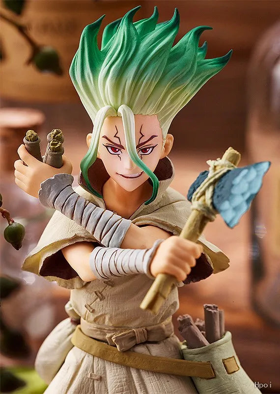 【UA】GSC POP UP PARADE Stone Era Stone God Senku Figure Model Toy Gift