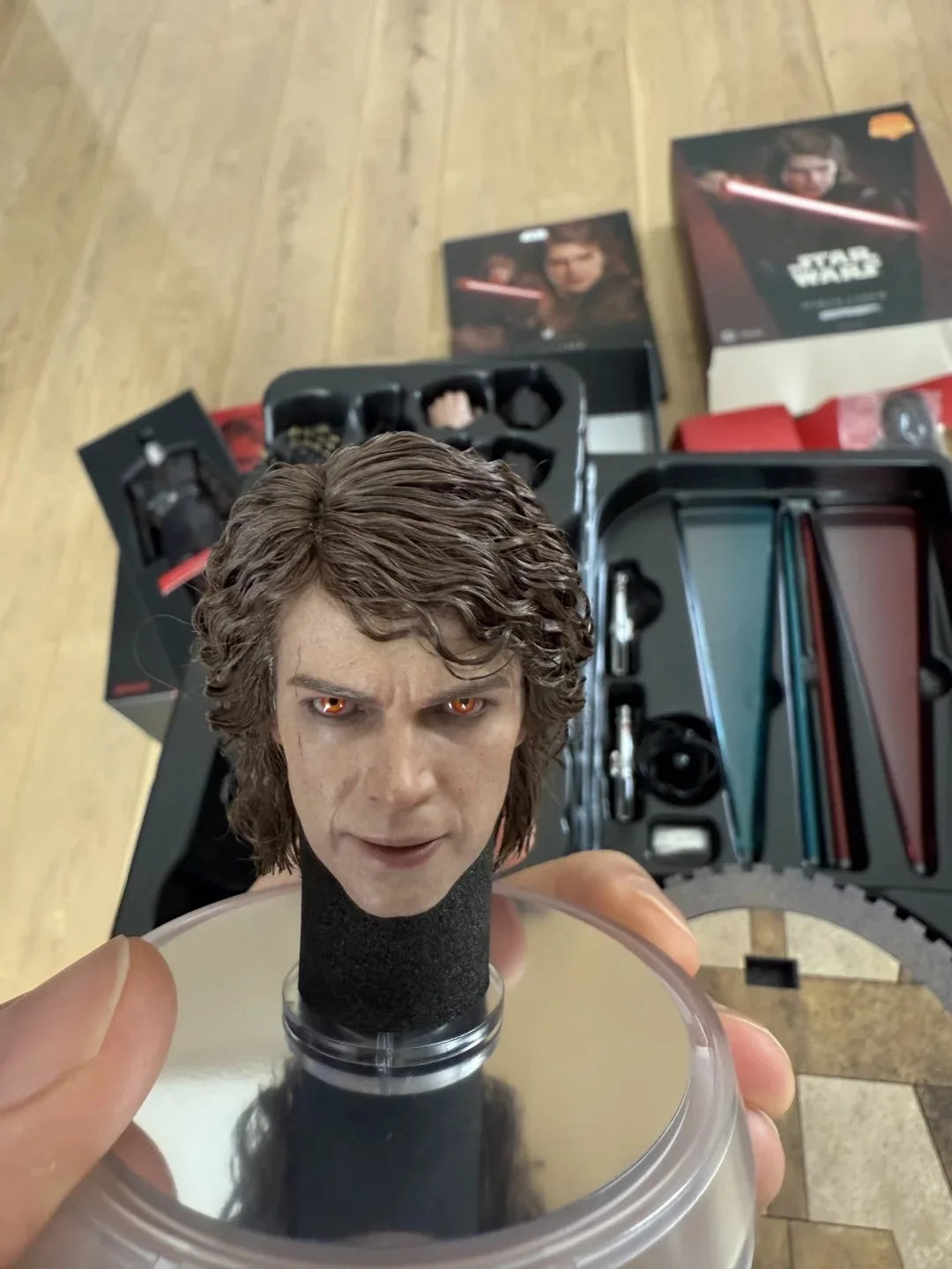 1/6 Hot Toys Enchanted Anakin DX47AE Action Figures Hottoys Ht Skywalker Sith Apprentice Star Wars DX47AE Transplant Toys Gift