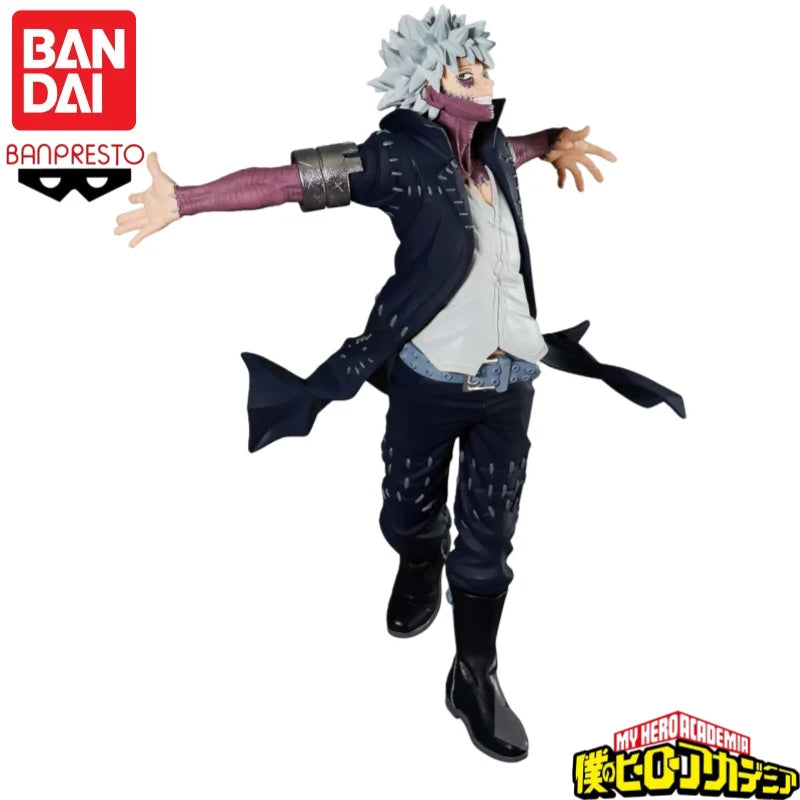 In Stock Original Bandai Banpresto My Hero Academia Dabi Anime Characters Model Toy Birthday Present Garage Ornaments