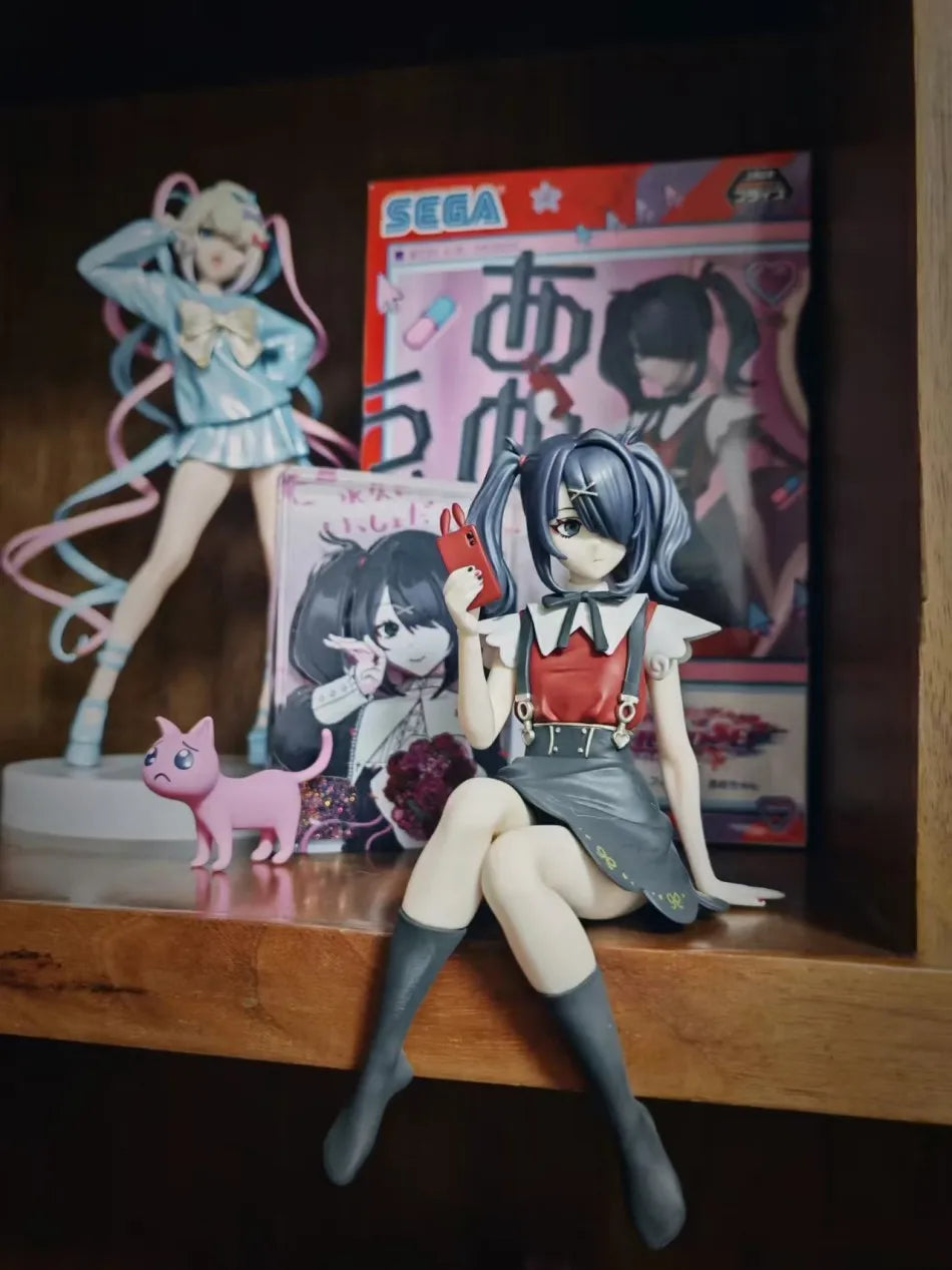 HOT! Aixlan NEEDY GIRL OVERDOSE Figure Rain KAnge PVC Action Figure Amine Adult Anime Girl Statue Collectible Figurine Toys Gift