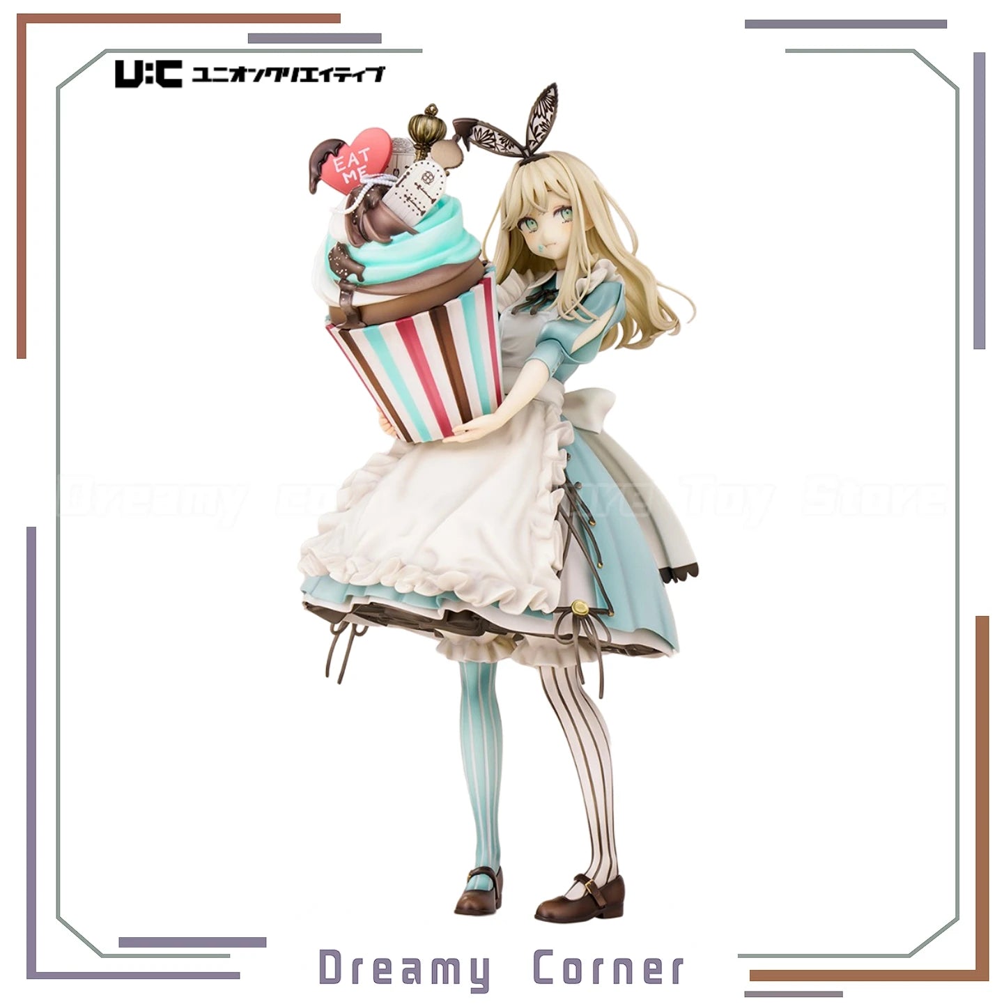 【In Stock】Original UnionCreative Alice in Wonderland Beautiful Girl Figure Toys Anime Ornaments Model