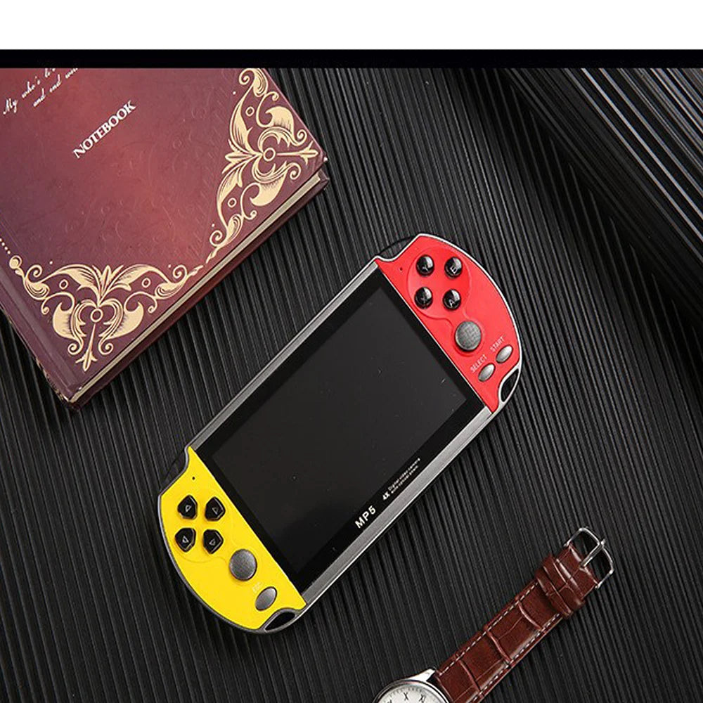 X7/X7 Plus Portable Gaming Console, 4.3/5.1-inch HD screen, Portable Audio-Video Player, Classic Games, Over 10,000 Free Built-