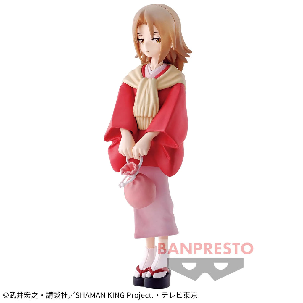 Original Banpresto In Stock Shaman King You Asakura Kyoyama Anna Tao Ren Horohoro Matamune Action Figure Model Collectibles Gift