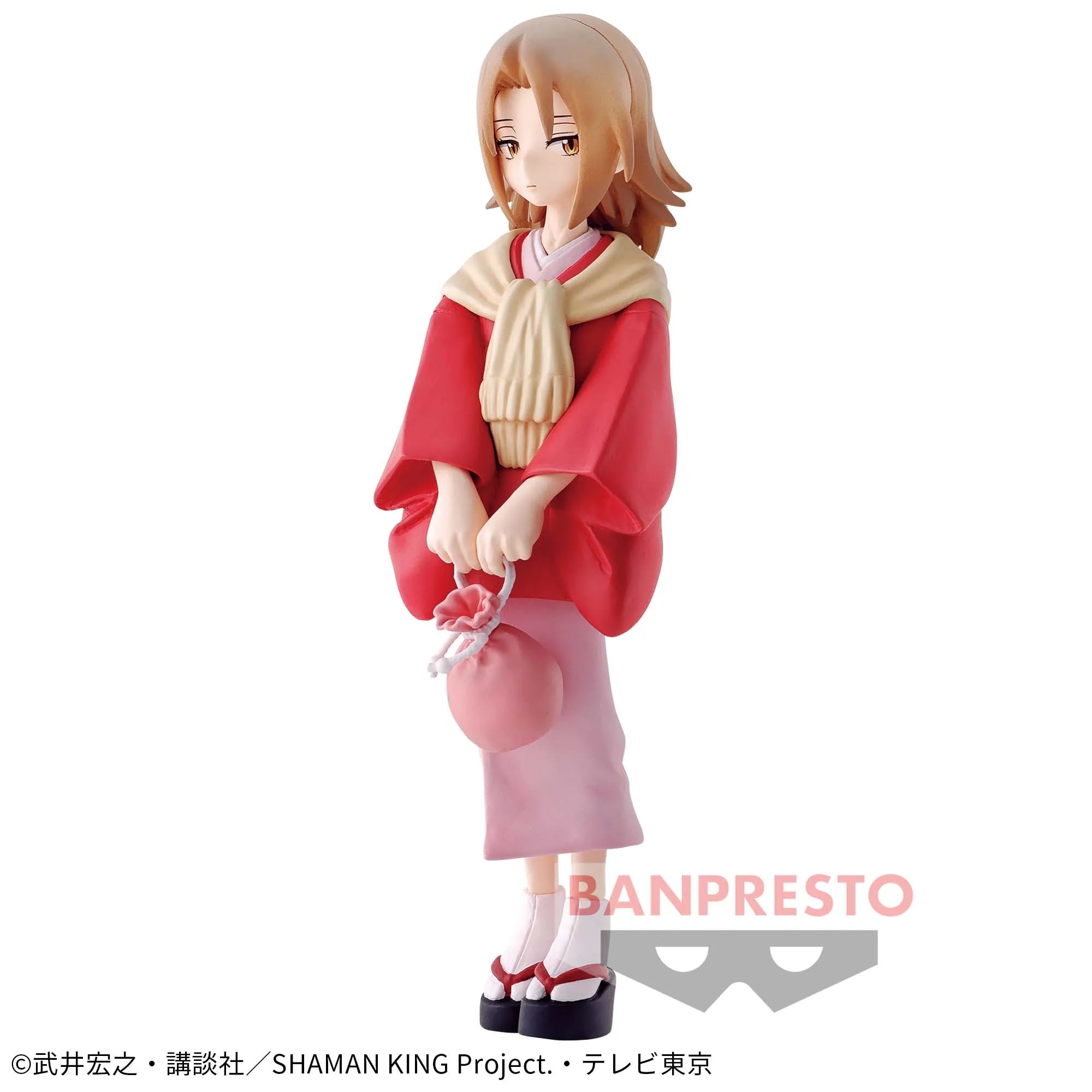 Original Banpresto In Stock Shaman King You Asakura Kyoyama Anna Tao Ren Horohoro Matamune Action Figure Model Collectibles Gift