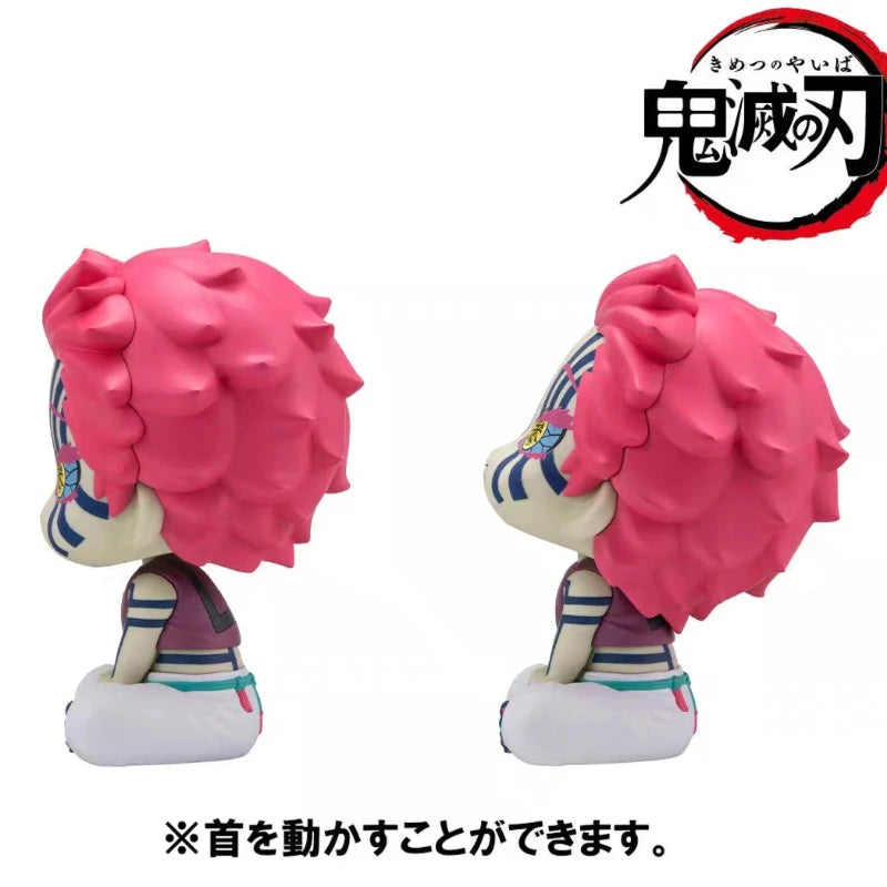 demon slayer Damomaru anime figure Shangxian·san Yiwo seat head movable doll Q version cute model toy peripheral color box