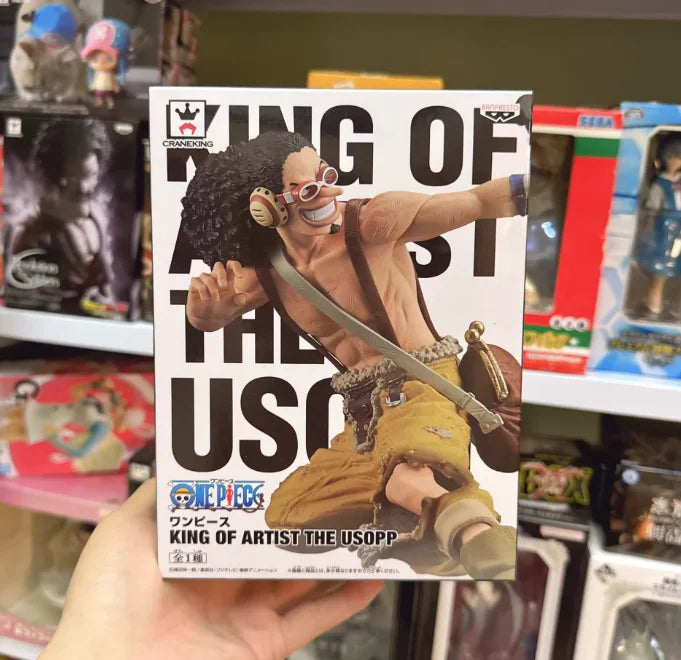 BANDAI Banpresto KING OF ARTIST THE The King of Blocking USOPP Figure Model Anime Genuine Boxed Toy