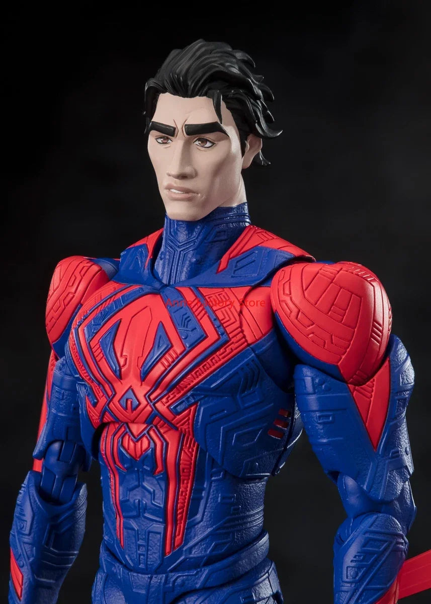 In Stock Original SH Figuarts SHF SpiderMan 2099 Spider Man Across The Spider Verse Action Figures Collectible Toy Figura Gift