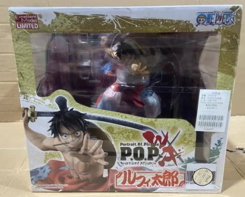 【SF】In Stock MegaHouse Portrait.Of.Pirates ONE PIECE Monkey D. Luffy 1/8 Scale Figures Model Collection Gift
